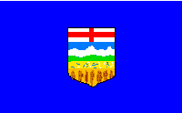Alberta provincial flag