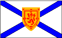 Nova Scotia provincial flag