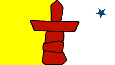 Nunavut territorial flag